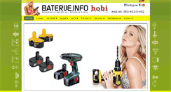 Desktop Screenshot of baterije.info